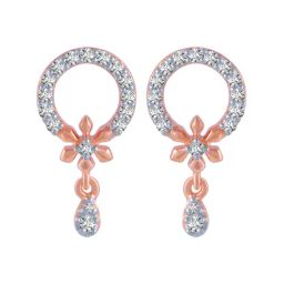 P.C. Chandra Jewellers 18 kt Gold & Diamond Earrings-picture-35