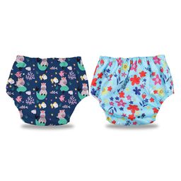 Chinmay Kids Baby Swim Diaper Waterproof Reusable Leakproof Adjustable Infant Pool Pant Boys And Girls Swim Diaper- Blue-25