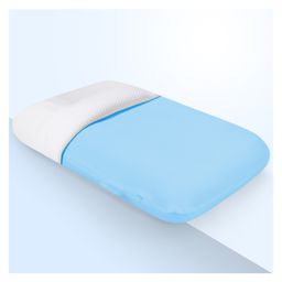 Sleepsia Memory Foam Pillows | Cooling Gel Orthopedic Bed Pillow for Sleeping-image-85