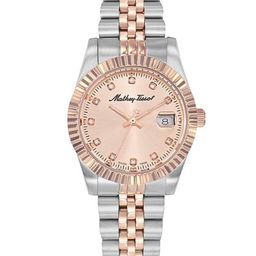 Mathey-Tissot Women Dial & Stainless Steel Bracelet Style Straps Analogue Watch D810RSAL-picture-50