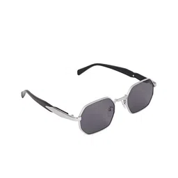 HAMILTANO WINSTON Women Hexagon Mirrored Lens Sunglasses with UV Protected Lens SKU122-image-74