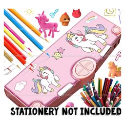 Funblast Multifunctional Pencil Box  Pink image 5