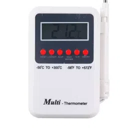 MCP White Digital Multi Thermometer with External Sensing Probe-11