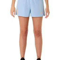 Asics Blue Regular Fit Sports Shorts-picture-24