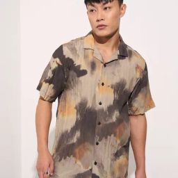People By Pantaloons Multi Relaxed Fit Abstract Shirt-picture-21