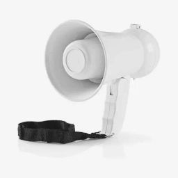 Nedis Supporter Powerful Portable Megaphone Country Stickers (White)-image-16