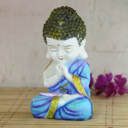 eCraftIndia Praying Monk Buddha-43