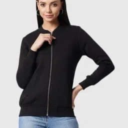 DOLCE CRUDO Black Relaxed Fit Jacket-picture-3