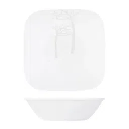 Corelle Gold Frost 296ml Square Round Dessert Bowl Pack of 6-48