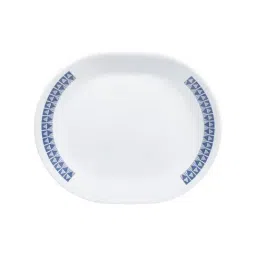 Corelle Livingware Wheeler Diamond 31cm Oval Serving Platter-13