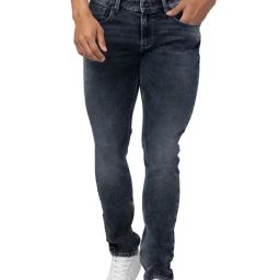 Spykar Black Slim Fit Jeans-image-56