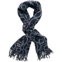 Gant Blue Printed Scarf-image-19