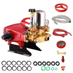 GENERIC Heavy Duty HTP-50 High Pressure Triple Pistons HTP Sprayer Pump For Cleaning & Agricultural Spray-image-87