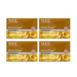VLCC Insta Glow Gold Bleach - 60 gm Each (Pack of 4)-31