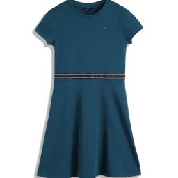 Tommy Hilfiger Kids Blue Regular Fit Dress-picture-13