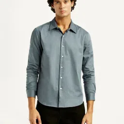 Levi's Men's Solid Slim Fit Shirt-picture-8