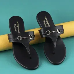 Hoversoul X D'Lorzeri Women's Ivona Black T-Strap Sandals-picture-43