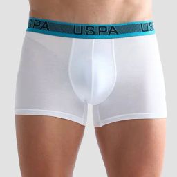 U.S. Polo Assn. Ecru White Regular Fit Trunks-14