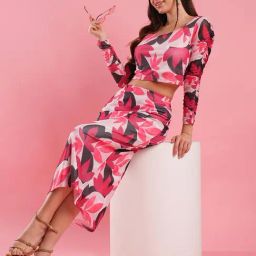 Globus Multicolor Printed Co-Ord Set-7