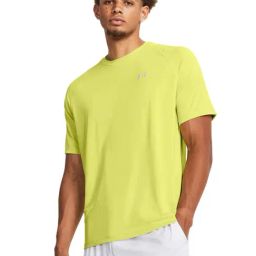Under Armour Yellow Loose Fit Sports T-Shirt-image-38