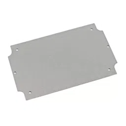 Hammond Base Plate for Flanged 1555 HF & H2F Enclosures 167.13 x106.66 mm Steel, 2539571-13