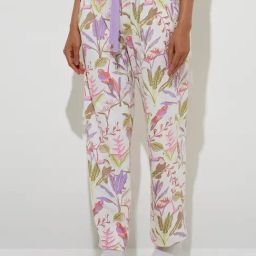 Wunderlove by Westside Multicolour High-Rise Cotton Lounge Pants-image-80