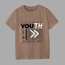Codez Boys Brown Printed T-Shirts-image-10