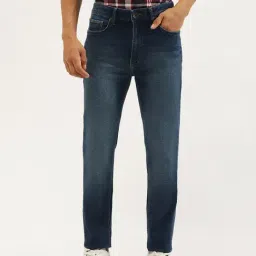 United Colors of Benetton Blue Fitted Solid Jeans-picture-19