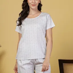 KLOTTHE Women Printed Night suit-picture-32
