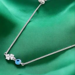 crash.club By CKC 925 Silver Evil Eye Clover Pendant Necklace-image-41