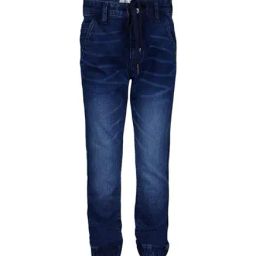 Superyoung Kids Dark Blue Solid Jogger Jeans-image-70