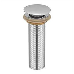 Aquieen 17.78 cm (7 Inch) Brass Silver Full Threaded Pop Up Waste Coupling Each of 1 Piece-image-51