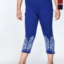 BAESD Girls Printed Pack Of 3 Capris-image-70