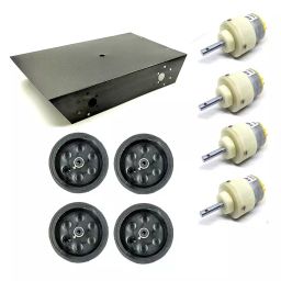 Invento 4 Wheel Car Kit Metal Chassis 260x130x45mm-image-61