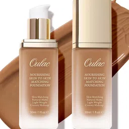 Oulac Nourishing Skin To Skin Matching Foundation - 30 ml - Amber - W22-46