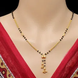 soni designs Soni imitation jewellery gold plated mangalsutra for women-picture-34