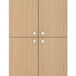 Adona Romano Bookshelf Cabinet - Beige-image-73