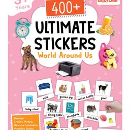 400+ Ultimate Stickers Book - World Around Us - English-99