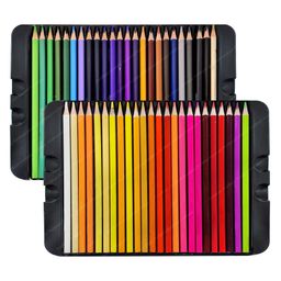 FunBlast Colorful Soft Wax Pencil Colors48 Pcs Coloring Pencils-picture-16