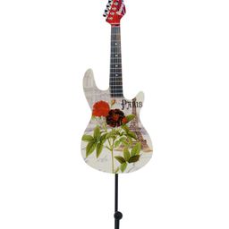 THE QURK BOX 1 HOOK GUITAR WOODEN HANGER MULTI COLOR-12