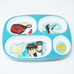 HOOM Melamine 4 Section Plate -BEN10-image-18
