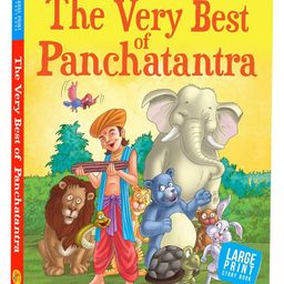 om books international The Very Best of Panchatantra Large Print Story Book - English-picture-11