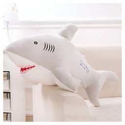 Tickles Ocean Shark Super Soft Stuffed Plush Animal Toy For Kids Boys & Girls Birthday Gift (Size: 45 cm Color: Grey)-picture-6