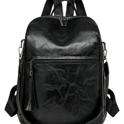 SYGA Women's Backpack, Simple Portable Shoulder Bag (Black)-picture-42