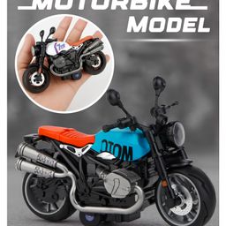 Fiddlerz 1:14 Scale Die Cast Motorcycle for Kids with Pull Back Action Realistic Design Alloy Body Bike Durable Build for Boys and Girls Age 3+ (Multicolor)-picture-40