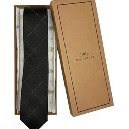 The Tie Hub Men Checked Broad Tie-picture-16