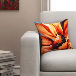 SEJ by Nisha Gupta Yellow Cushion Covers - Set of 1-image-38