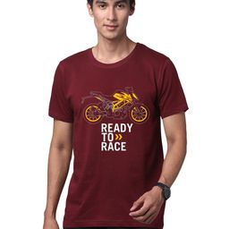 ADRO Men Graphic Printed Round Neck Cotton T-shirt-image-84