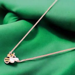 crash.club By CKC 925 SilverEnamel Bee Pendant Necklace-image-41