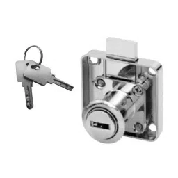 OZONE Cabinet Drawer Lock 22 mm Polished Finish, OE-MPL-11-22MM NP-36